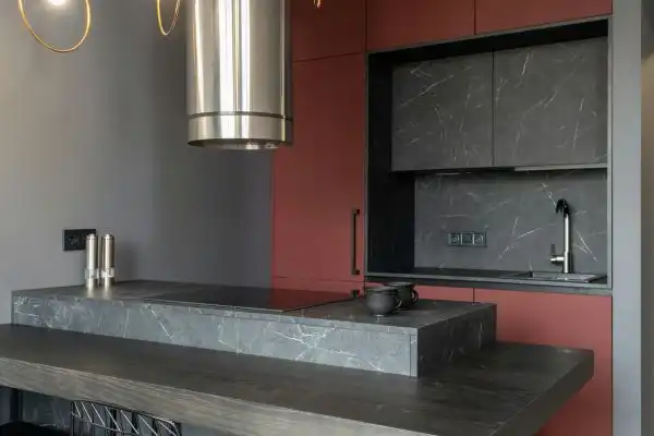 direccion de obras: el interior de un comedor