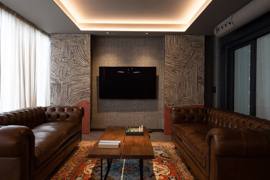 Decoradores de interiores zaragoza. Salón de casa residencial